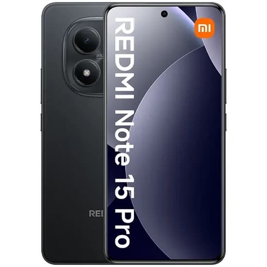Celular Xiaomi Redmi Note 15 Pro Dual Sim de 256GB/8GB Ram de 6.77" 200+8MP/32MP - Preto (Global)