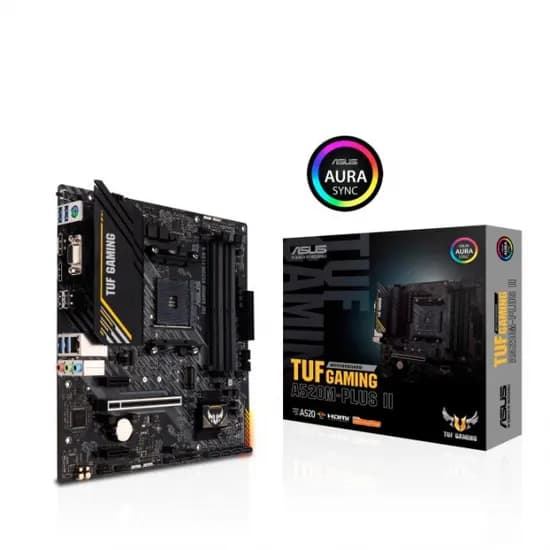 MB AM4 Asus A520M-Plus II Tuf Gaming DP/HDMI/VGA