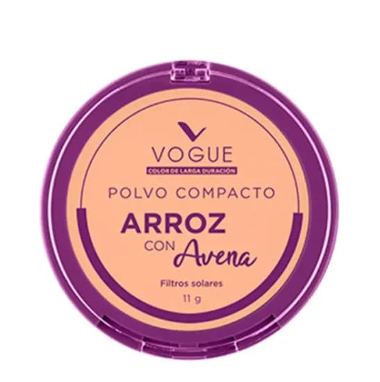Vogue Polvo Compacto Arroz Con Avena Habana