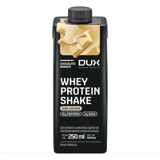 Dux Whey Protein Shake 250ML - Chocolate Branco