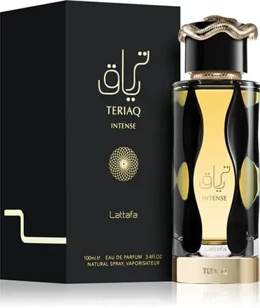 Lattafa Perfume Teriaq Intense Unisex Eau de Parfum 100ML
