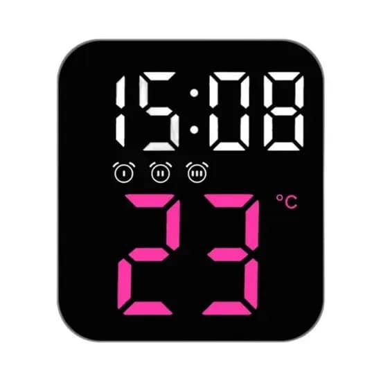Relógio Digital Despertador Sate AC-T6824 Satellite