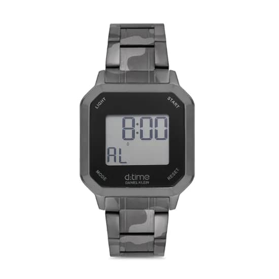 Relógio Digital Masculino Daniel Klein D:Time DK.1.12636-6 - Camo Cinza