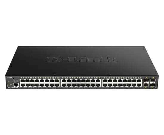 D-Link Switch RG-DGS-1250-52XMP 48PORT 4SFP+ Poe+ 370W