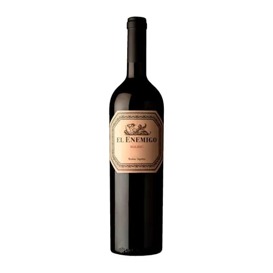 Vinho Argentino El Enemigo Malbec Garrafa 750ML