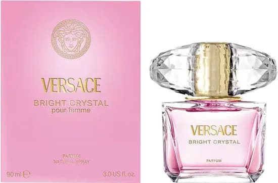 Perfume Versace Bright Crystal Parfum 90ML - Feminino