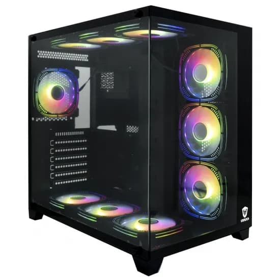 Gabinete Sate K898 10FAN Eatx Preto