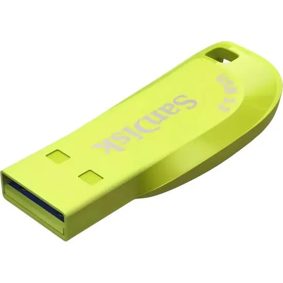 Pendrive Sandisk Ultra Shift 32GB USB 3.2 SDCZ410-032G-G46EP - Amarelo