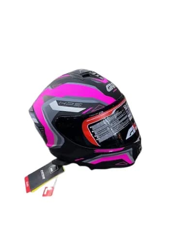 Capacete para Motociclista Givi 50.X Sport Black-Fuchsia-Titanium