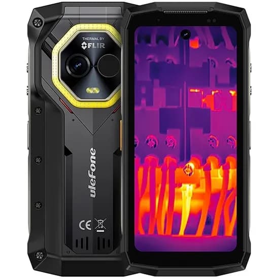 Celular Ulefone Armor Mini 20T Pro NFC Dual Sim de 256GB/8GB Ram de 4.7" 50MP/32MP - Mecha Black