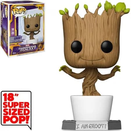 Funko Pop Guardians Galaxy *Super Sized 18* Groot 02