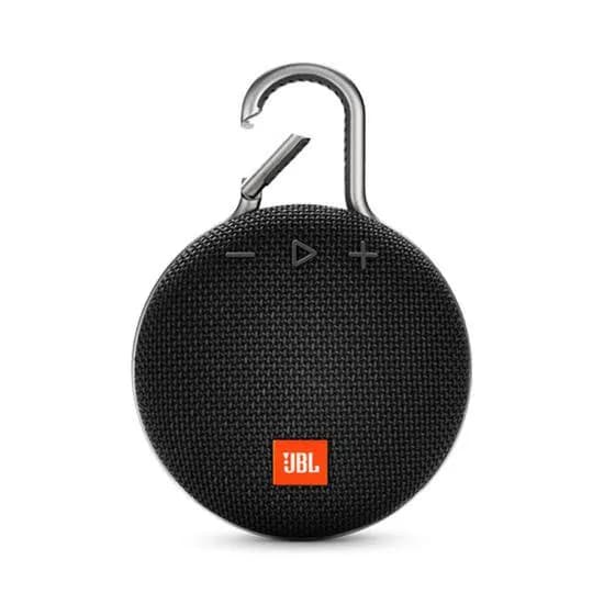 Caixa de Som Portatil JBL Clip 3 com Bluetooth - Preto