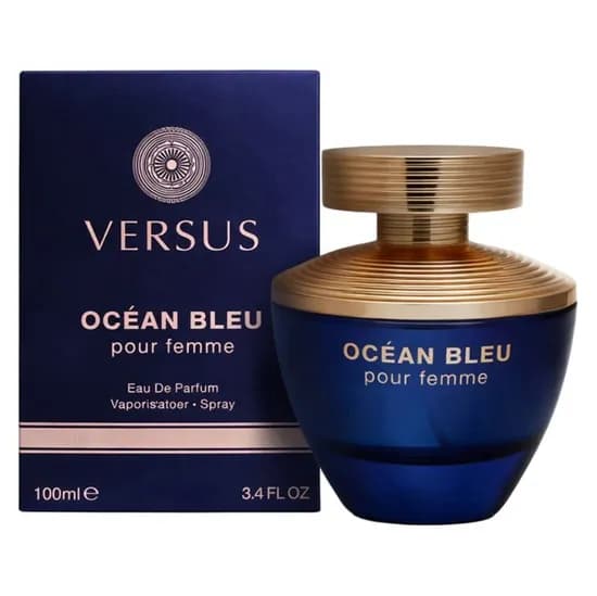 Perfume Fragrance World Versus Océan Bleu Eau de Parfum Feminino 100ML