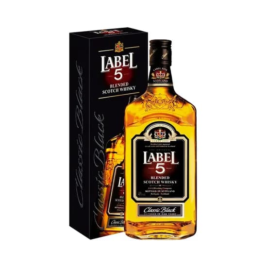 Whisky Label 5 Classic Black 750ML