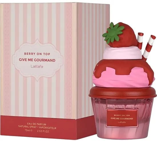 Perfume Lattafa Give Me Gourmand Berry On Top Edp 75ML - Feminino