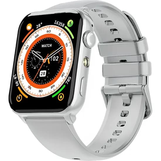 Relógio Smartwatch Blackview R30 Max - Prata
