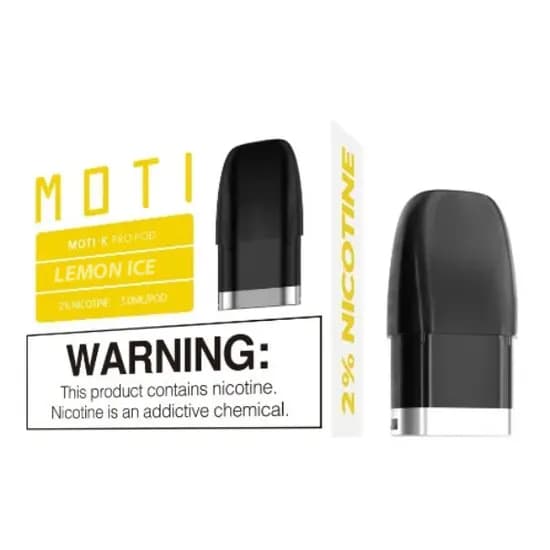 Vaper Moti K Pro Pod Lemon Ice 3% 2 Unidades