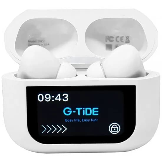 Fone de Ouvido Sem Fio G-Tide DWS1 com Anc - Branco