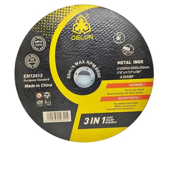Maq. Disco de Corte Aço 115 X 1.0 X 22, 1.0MM 4.5" T41 80M/s