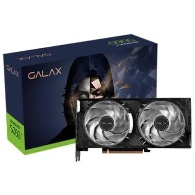 Placa de Vídeo 8GB RTX5060TI Galax 1-Click Oc Classic GB67QB