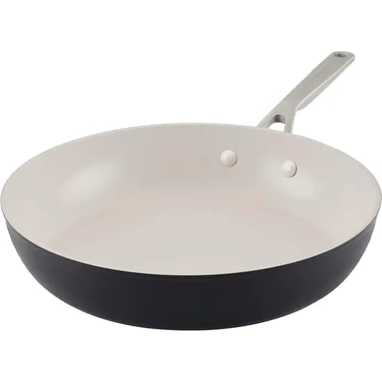 Frigideira Kitchenaid 84839 Antiaderente Cerâmica 31CM Preto Fosco