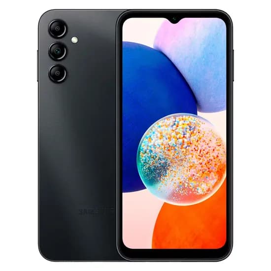 Smartphone Samsung Galaxy A14 SM-A145P 128GB 4GB Ram Dual Sim Tela 6.6" - Preto (Caixa Slim)