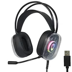 Headset Gamer Satellite GH-553 RGB / com Fio - Preto