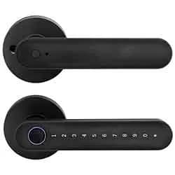 Fechadura Digital Satellite SL-69 Smart Door Lock - Preto