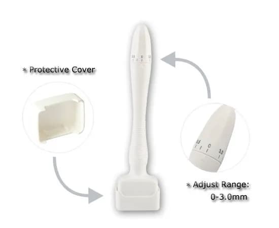 Dermaroller DRS-140 3.0MM Micro Agulhas Ajustável