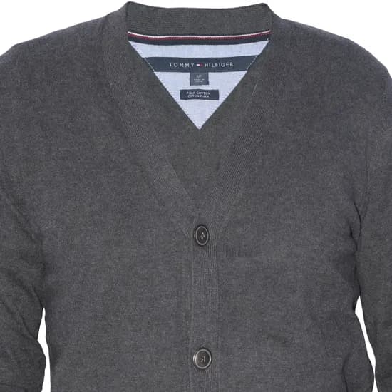 Suéter Tommy Hilfiger Masculino 0857899970-036 s Cinza Escuro