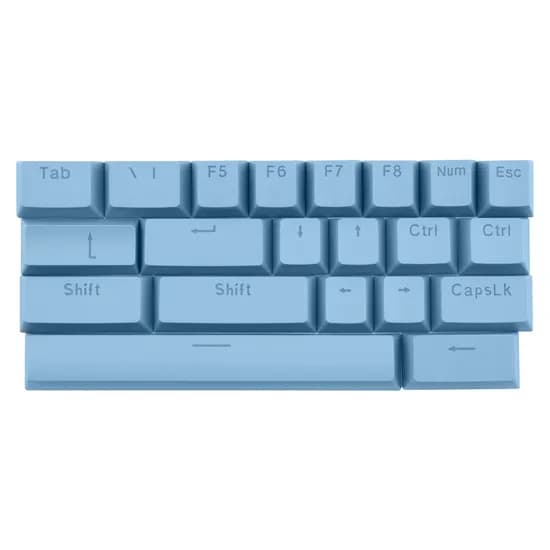 Teclas de Reposição Satellite AK-215 - 21 Peças - Azul Claro