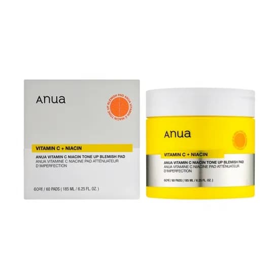 Pads Anua Vitamin C + Niacin Tone Up Blemish 60PCS
