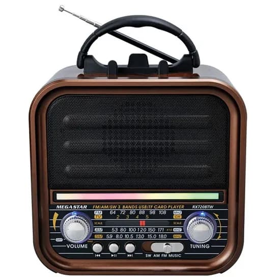 Caixa de Som Ecopower EP-2123 USB/Aux/SD - Preta