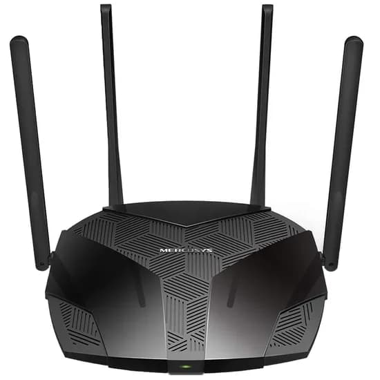 Roteador Mercusys MR80X AX3000 Wifi 6 Dual Band 4 Antenas - Preto