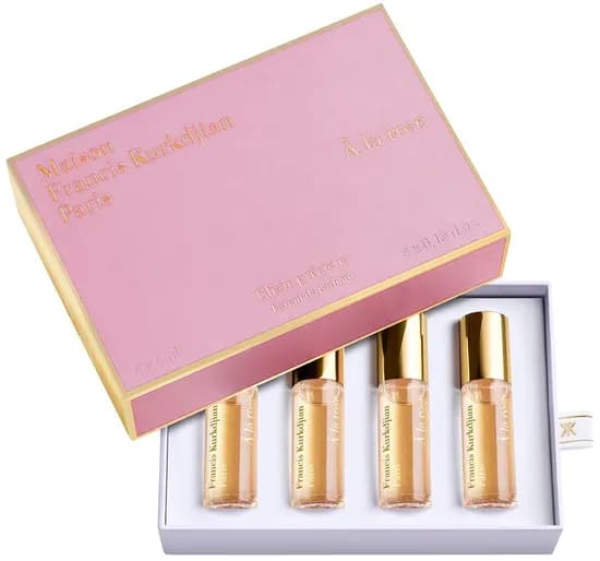 Kit Perfume Maison Francis Kurkdjian Paris A La Rose Elixir Extrait de Parfum 4X 4ML - Fem