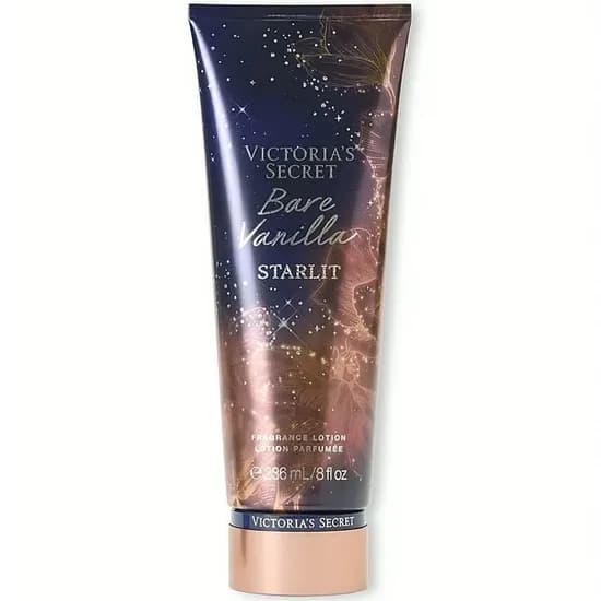Loção Hidratante Victoria's Secret Bare Vanilla Starlit 236 ML (Frasco Danificado)
