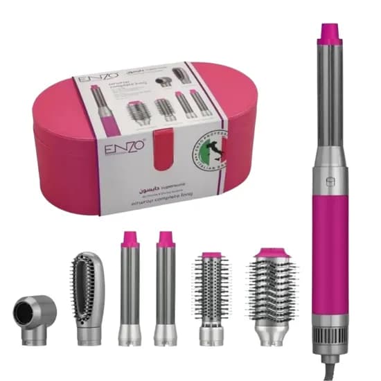 Enzo Modelador de Cabello 4133 1500W 220V Rosa (4133-6)