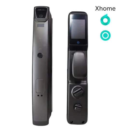 Fechadura Digital S937MAX Wifi Xhome/Cartão/Chave Cinza