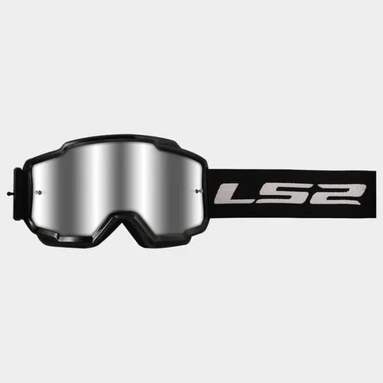 Oculos para Motocross LS2 Charger Preto Visor Espelhado