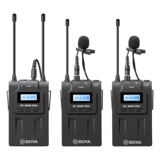 Microfone Boya BY-WM8 PRO-K2 Wireless