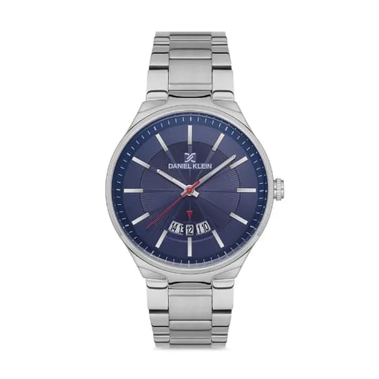 Relógio Analógico Masculino Daniel Klein Premium DK.1.12581-4 - Prata/Azul