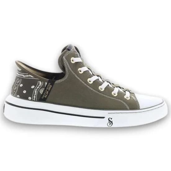 Calzado Casual Masculino Skechers Snoop One Og Canvas Olive