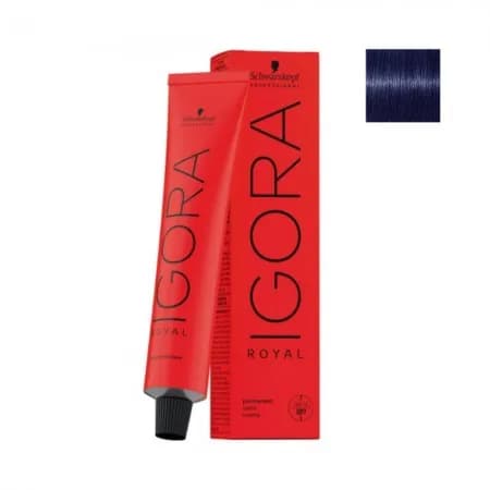 Tinta de Cabelo Igora Royal 0-22 Concentrado de Tom Azul 60G