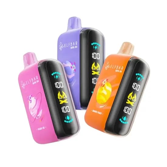 Pod Descartável Elfbar GH 23K Sabor:Blue Razz Ice