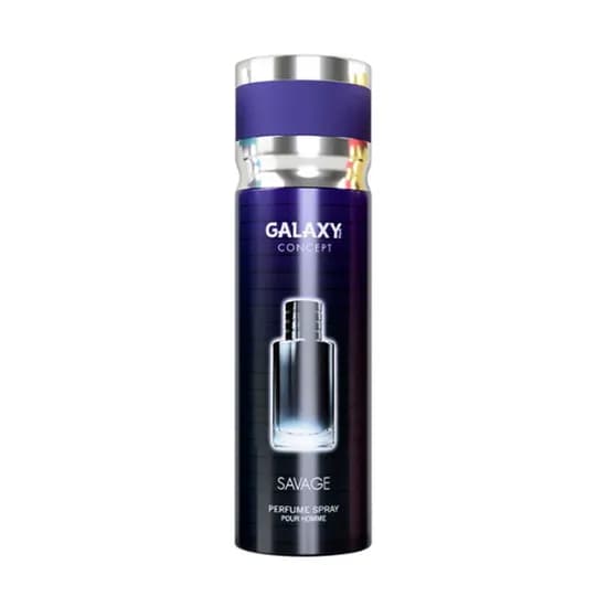 Desodorante Spray Galaxy Concept Savage (M) - 200ML(Atacado)