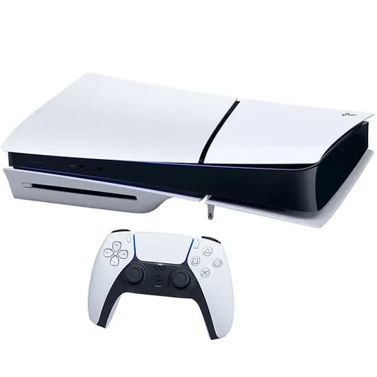 Console Sony Playstation 5 Slim 1TB CFI-2115 8K - Branco/Preto