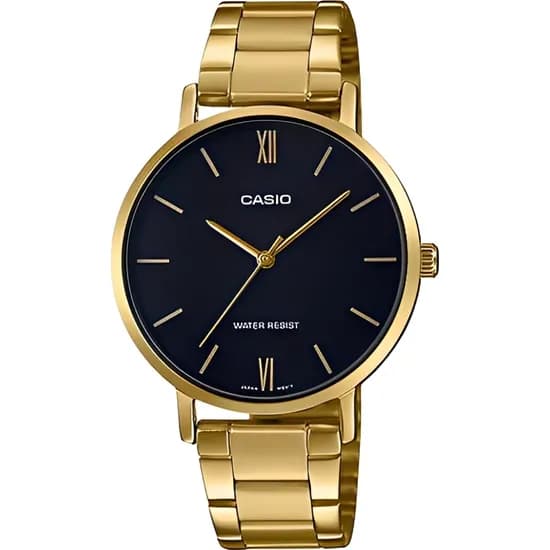 Relógio Casio LTP-VT01G-1BUDF Analógico Feminino - Gold/Black
