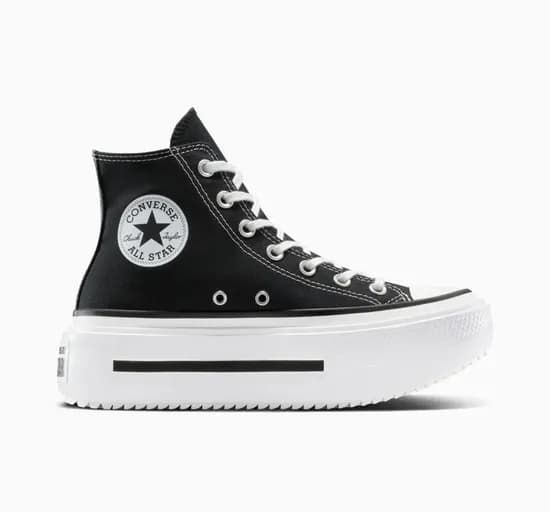 Calzado Converse Double Stack Platform Negro