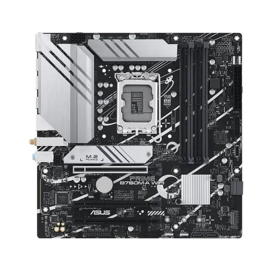 Placa Mãe Asus Prime B760M-A Wifi LGA 1700 DDR5 Negro