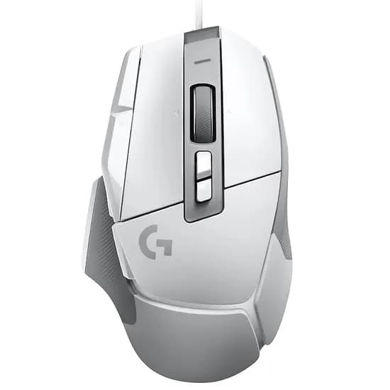 Mouse Gamer Logitech G502 X - com Fio - 25600 Dpi - 13 Botões - Branco